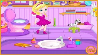 Emulate iPhone app Care Baby Self - Potty,Brush,Dress up using MyAndroid
