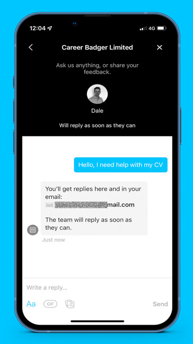 Emulate iPhone app Career Badger using MyAndroid Emulate iPhone app Career Badger using MyAndroid