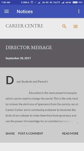 Run android online APK Career Centre from MyAndroid or emulate Career Centre using MyAndroid
