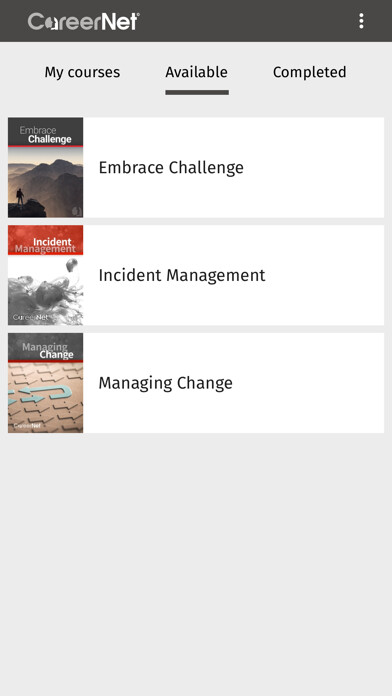 Emulate iPhone app CareerNet Learning using MyAndroid