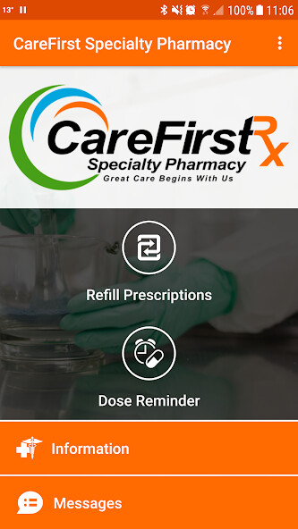 Emulate iPhone app CareFirst Specialty Pharmacy using MyAndroid Emulate iPhone app CareFirst Specialty Pharmacy using MyAndroid