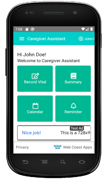 Run android online APK CareGiver Assistant - CGA from MyAndroid or emulate CareGiver Assistant - CGA using MyAndroid