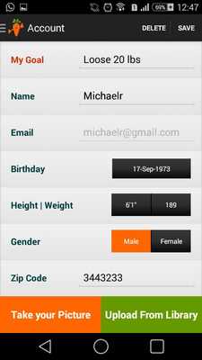 Emulate Android APK Careot - Nutrition Tracker Emulate Android APK Careot - Nutrition Tracker