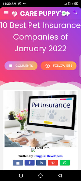 Run android online APK Care puppys Health from MyAndroid or emulate Care puppys Health using MyAndroid