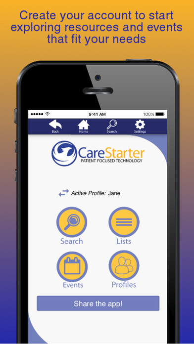 Emulate iPhone app CareStarter using MyAndroid Emulate iPhone app CareStarter using MyAndroid