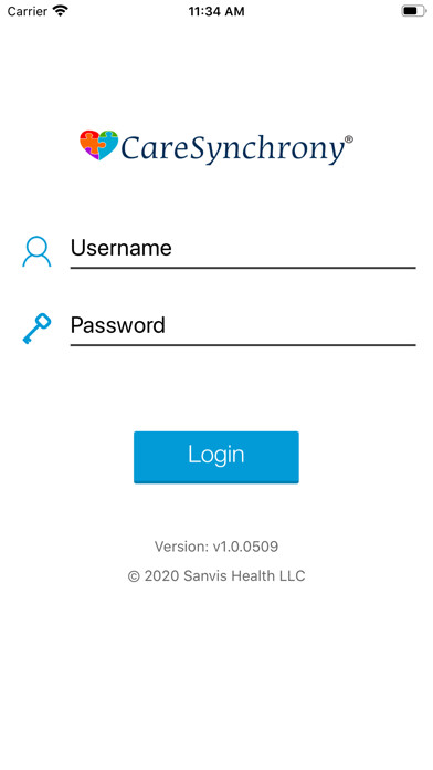 Emulate iPhone app CareSynchrony® Screener using MyAndroid
