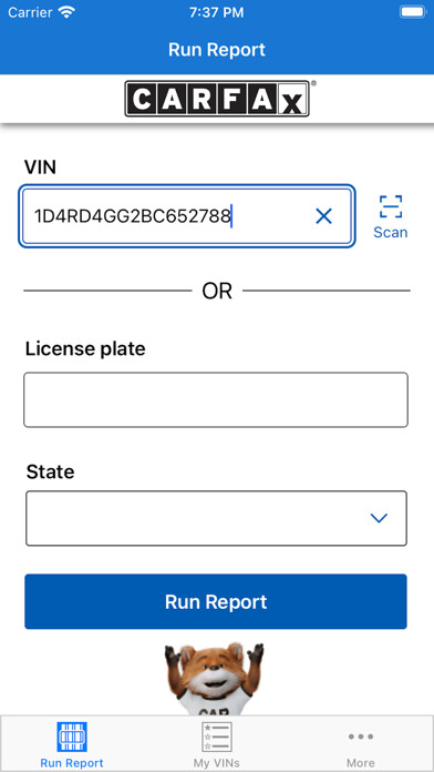 Emulate iPhone app CARFAX for Dealers using MyAndroid Emulate iPhone app CARFAX for Dealers using MyAndroid