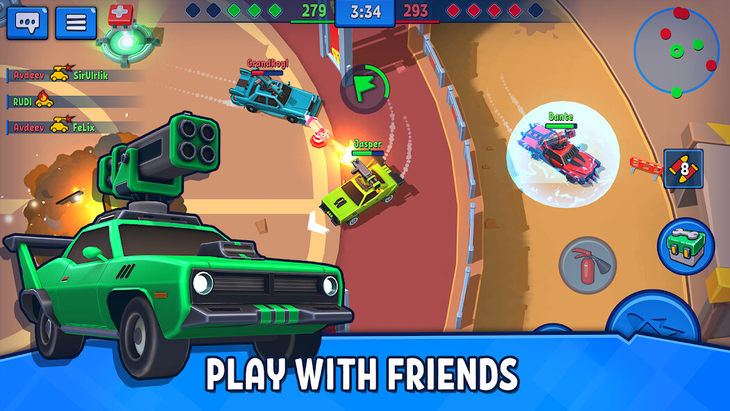 Run android online APK Car Force: PvP Shooter Games from MyAndroid or emulate Car Force: PvP Shooter Games using MyAndroid