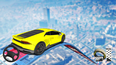 Emulate iPhone app Car Games Mega Ramp Stunt Race using MyAndroid