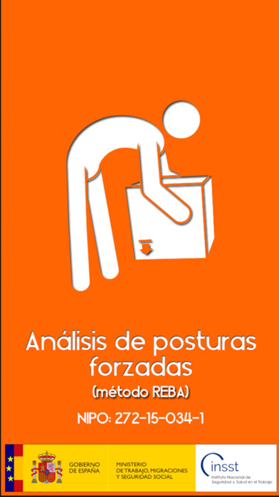 Emulate iPhone app Carga postural REBA using MyAndroid Emulate iPhone app Carga postural REBA using MyAndroid