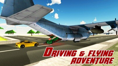 Emulate iPhone app Cargo Airplane Car Transporter – Drive mega truck & fly plane in this simulator game using MyAndroid