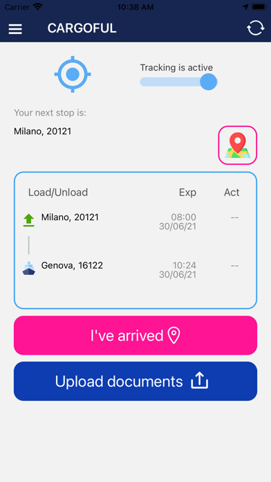 Run android online APK Cargoful Driver from MyAndroid or emulate Cargoful Driver using MyAndroid