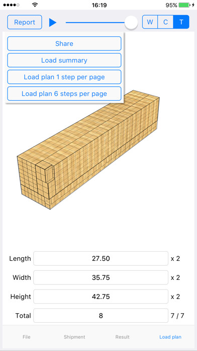 Emulate iPhone app Cargo Optimizer for iPhone using MyAndroid