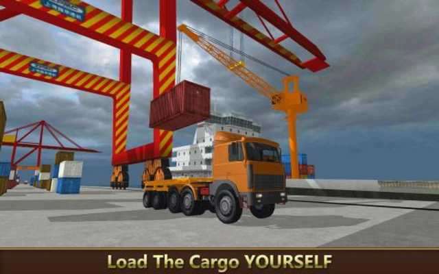 Emulate Android APK Cargo Ship Manual Crane 17