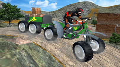 Emulate iPhone app Cargo Transport ATV Simulator using MyAndroid
