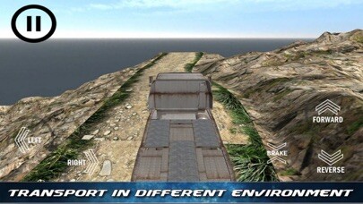 Emulate iPhone app Cargo Truck Drive Hillup using MyAndroid