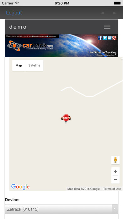 Emulate iPhone app Car GPS Track using MyAndroid