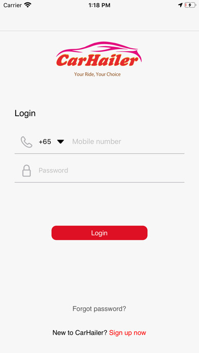 Emulate iPhone app Carhailer using MyAndroid