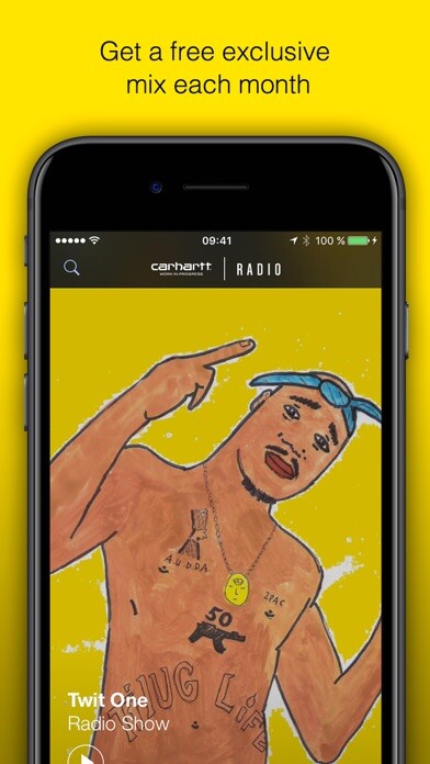 Emulate iPhone app Carhartt WIP Radio using MyAndroid Emulate iPhone app Carhartt WIP Radio using MyAndroid