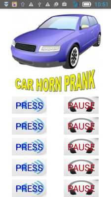 Emulate Android APK Car horn prank