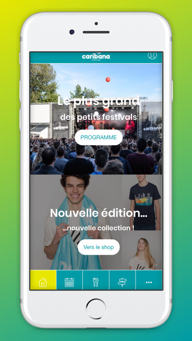 Emulate iPhone app Caribana Festival 2019 using MyAndroid