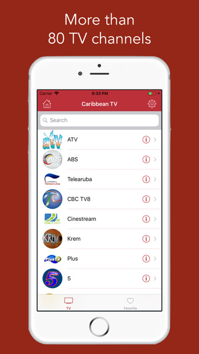 Emulate iPhone app Caribbean TV - HD TV caribeña using MyAndroid Emulate iPhone app Caribbean TV - HD TV caribeña using MyAndroid