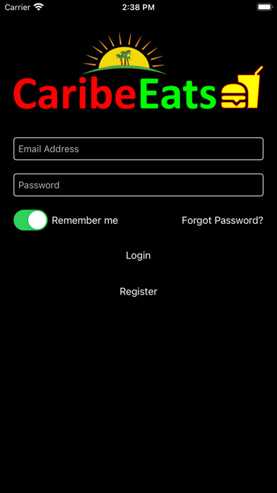 Emulate iPhone app CaribeEats Drivers Only using MyAndroid