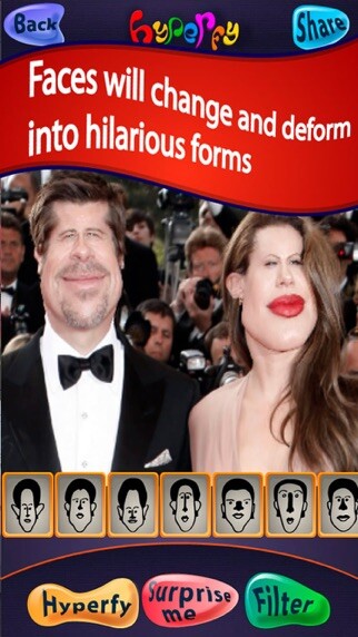 Emulate iPhone app Caricature Hyper Face Morph from photos, camera shots or Facebook using MyAndroid Emulate iPhone app Caricature Hyper Face Morph from photos, camera shots or Facebook using MyAndroid