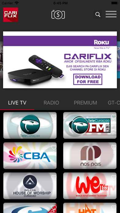 Emulate iPhone app CARIFLIX using MyAndroid Emulate iPhone app CARIFLIX using MyAndroid