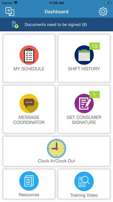 Emulate iPhone app Caring Assistants using MyAndroid Emulate iPhone app Caring Assistants using MyAndroid