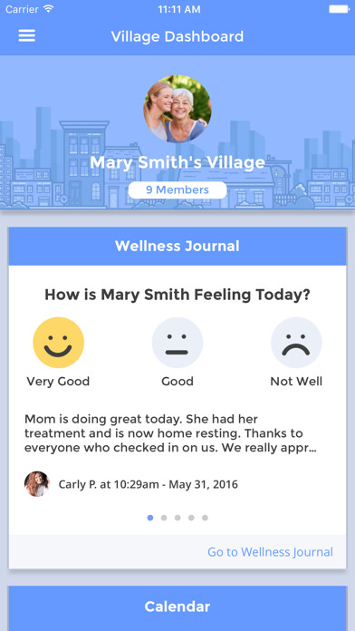 Emulate iPhone app Caring Village using MyAndroid Emulate iPhone app Caring Village using MyAndroid