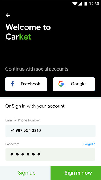 Run android online APK CarKet - Template from MyAndroid or emulate CarKet - Template using MyAndroid