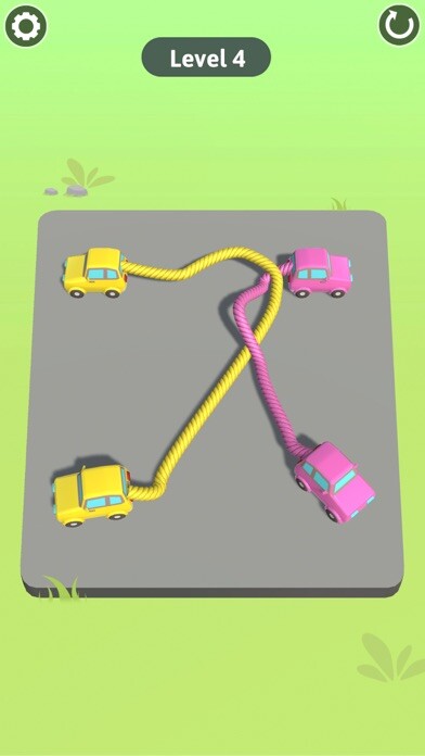Emulate iPhone app Car Knots - Tangle Puzzle using MyAndroid Emulate iPhone app Car Knots - Tangle Puzzle using MyAndroid
