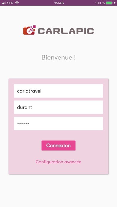 Emulate iPhone app CarlaPic using MyAndroid