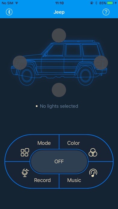 Emulate iPhone app Car Light using MyAndroid