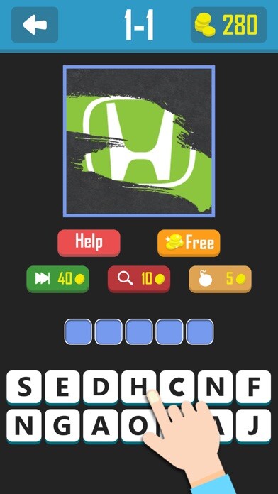 Emulate iPhone app Car Logo Guess - Company Name & Brands Trivia Quiz using MyAndroid Emulate iPhone app Car Logo Guess - Company Name & Brands Trivia Quiz using MyAndroid