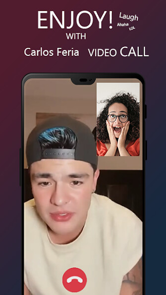 Run android online APK Carlos Feria Video Call Simula from MyAndroid or emulate Carlos Feria Video Call Simula using MyAndroid