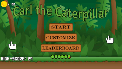 Emulate iPhone app Carl the Caterpillar using MyAndroid Emulate iPhone app Carl the Caterpillar using MyAndroid