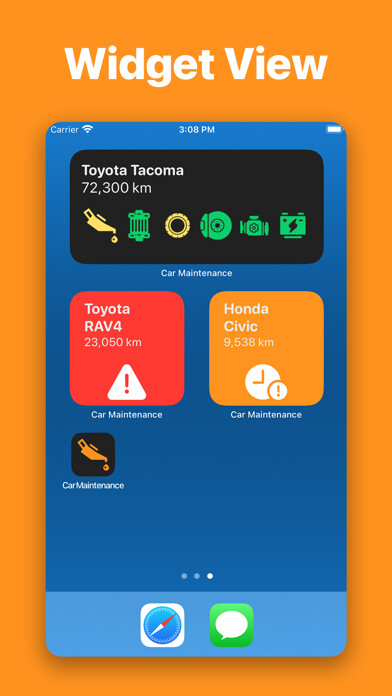 Emulate iPhone app Car Maintenance Reminders using MyAndroid Emulate iPhone app Car Maintenance Reminders using MyAndroid
