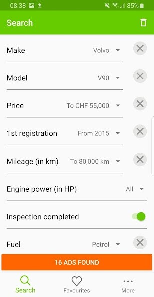 Run android online APK Car Market Switzerland from MyAndroid or emulate Car Market Switzerland using MyAndroid