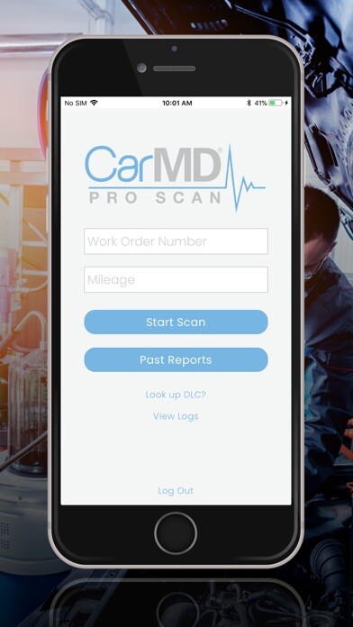 Emulate iPhone app CarMD Pro Scan using MyAndroid
