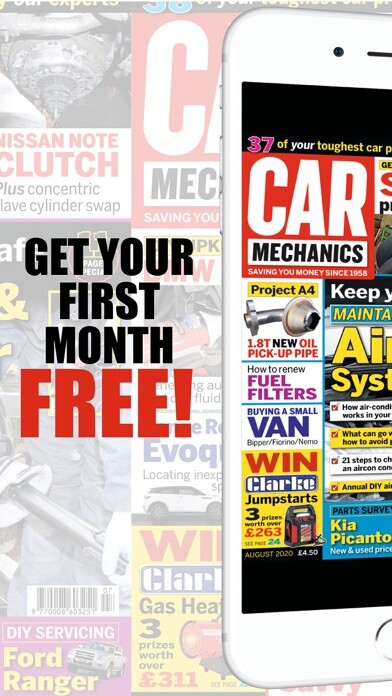 Emulate iPhone app Car Mechanics Magazine using MyAndroid