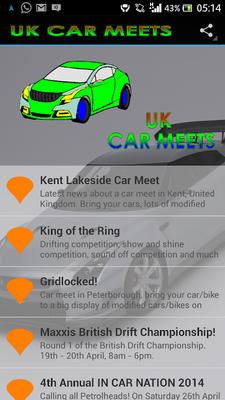 Emulate Android APK Car Meets UK