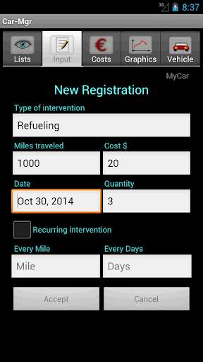 Run android online APK CAR-MGR from MyAndroid or emulate CAR-MGR using MyAndroid