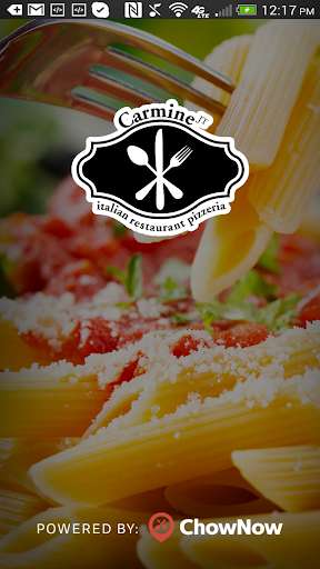 Run android online APK Carmine Italian Restaurant from MyAndroid or emulate Carmine Italian Restaurant using MyAndroid