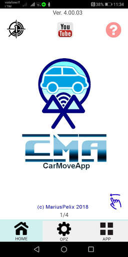 Emulate Android APK CarMoveApp, Bluetooth/WiFI activate Hands-Free Emulate Android APK CarMoveApp, Bluetooth/WiFI activate Hands-Free