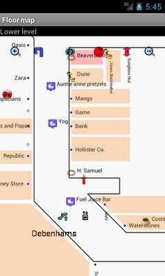 Emulate Android APK Carnaby Street Shoppers Guide