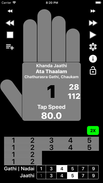 Emulate iPhone app Carnatic Thaalam Robot using MyAndroid Emulate iPhone app Carnatic Thaalam Robot using MyAndroid