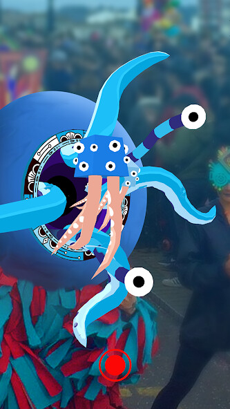 Emulate iPhone app Carnaval Augmenté using MyAndroid
