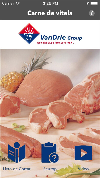 Emulate iPhone app Carne de vitela using MyAndroid